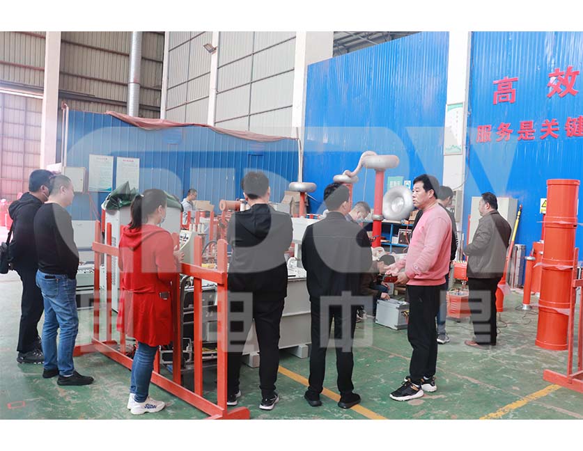 河南客戶參觀訪問國電中星 河南客戶參觀訪問國電中星